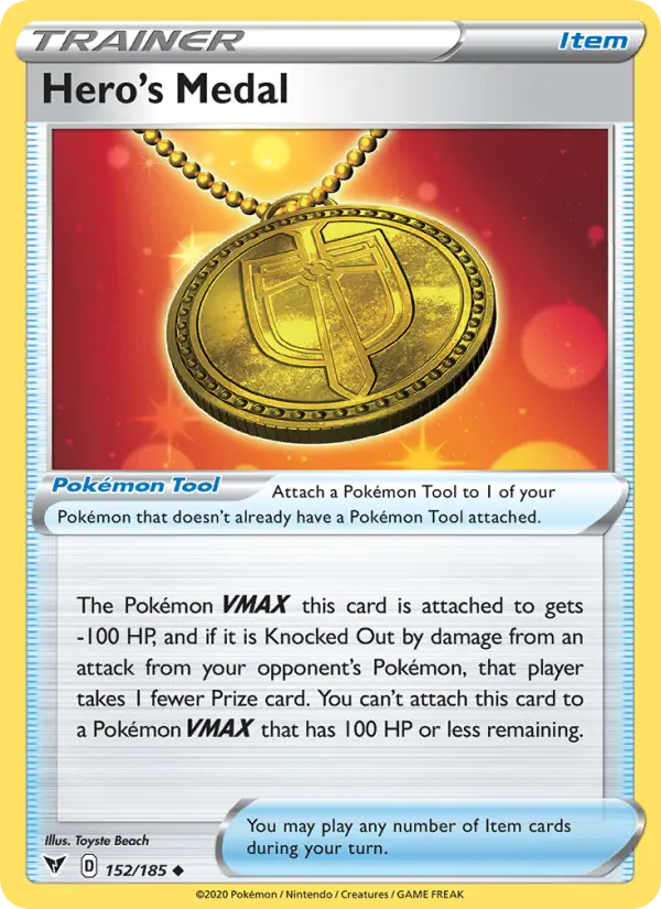 Hero's Medal #152 — Vivid Voltage