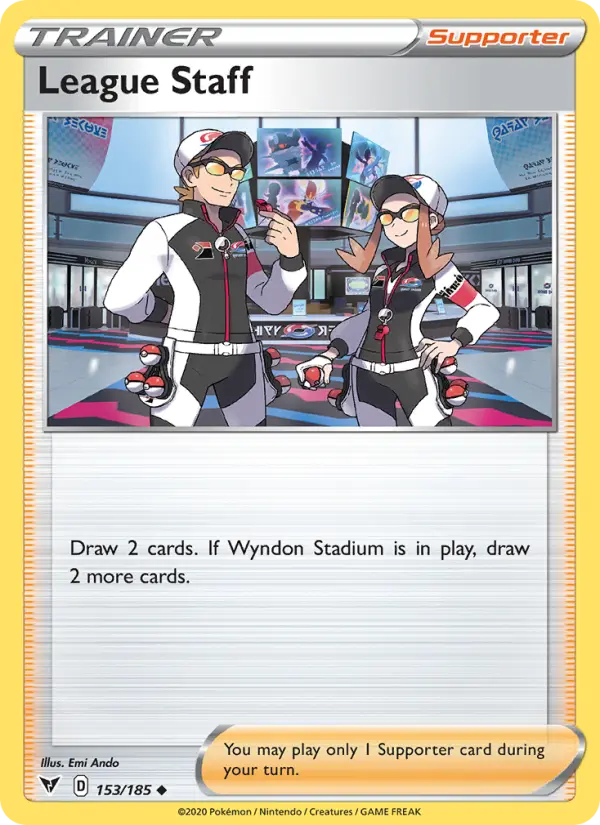 League Staff #153 — Vivid Voltage