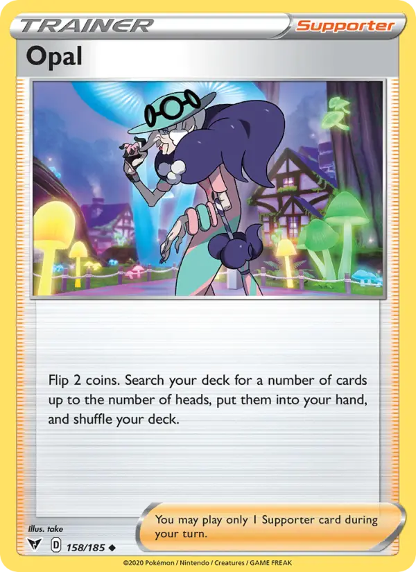 Opal #158 — Vivid Voltage