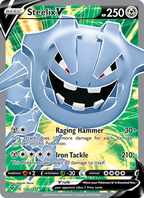 Steelix V #176 — Vivid Voltage