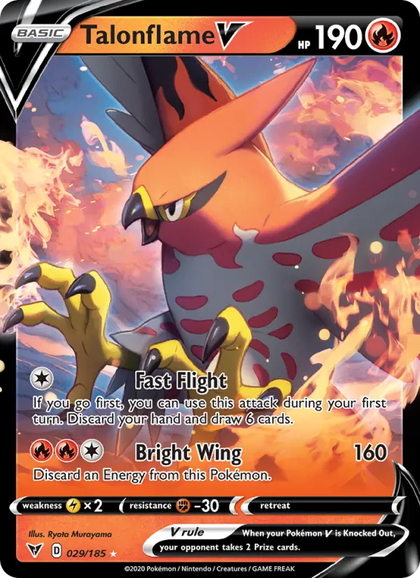 Talonflame V #29 — Vivid Voltage