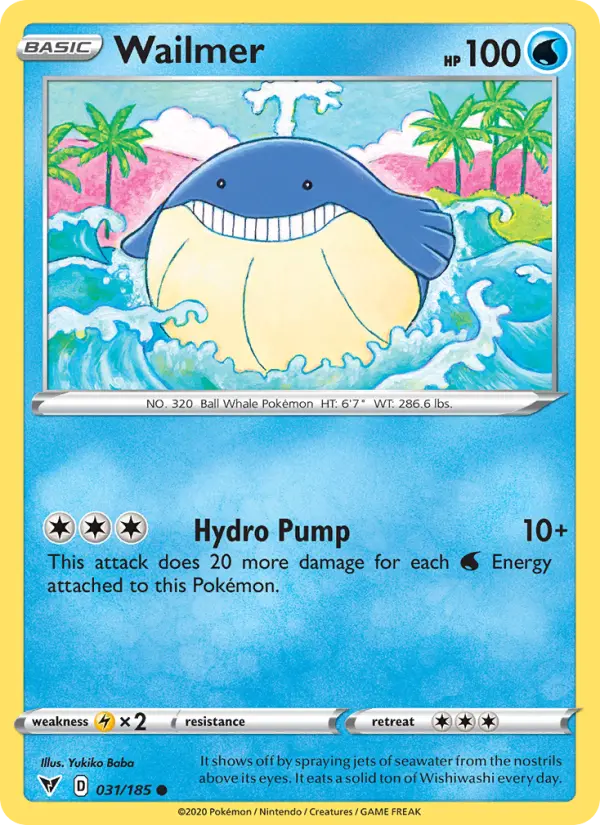 Wailmer #31 — Vivid Voltage
