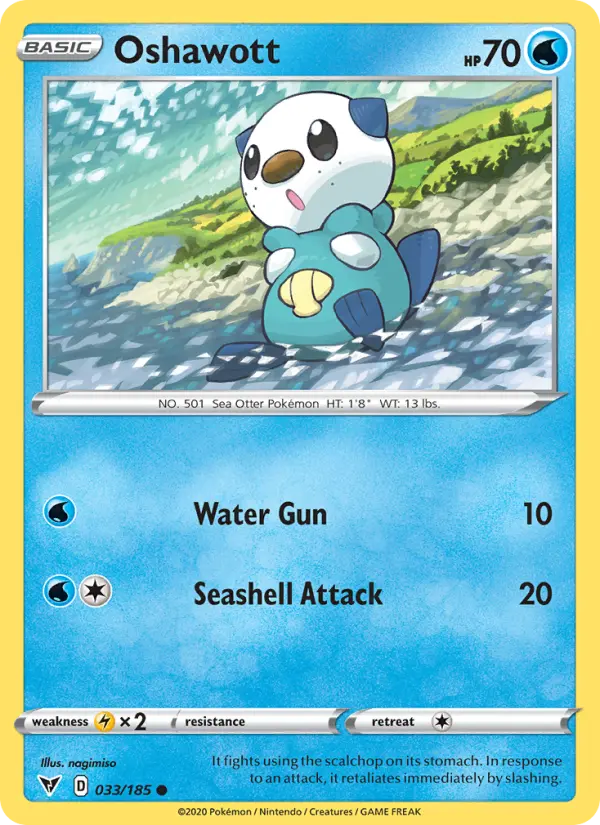 Oshawott #33 — Vivid Voltage