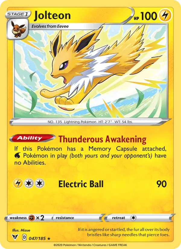 Jolteon #47 — Vivid Voltage