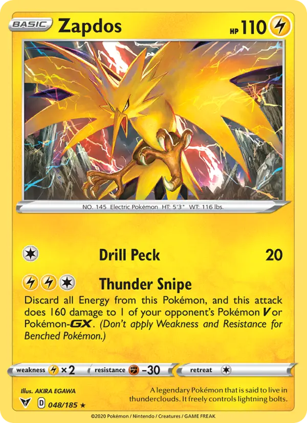 Zapdos #48 — Vivid Voltage