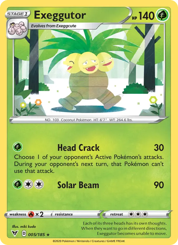 Exeggutor #5 — Vivid Voltage