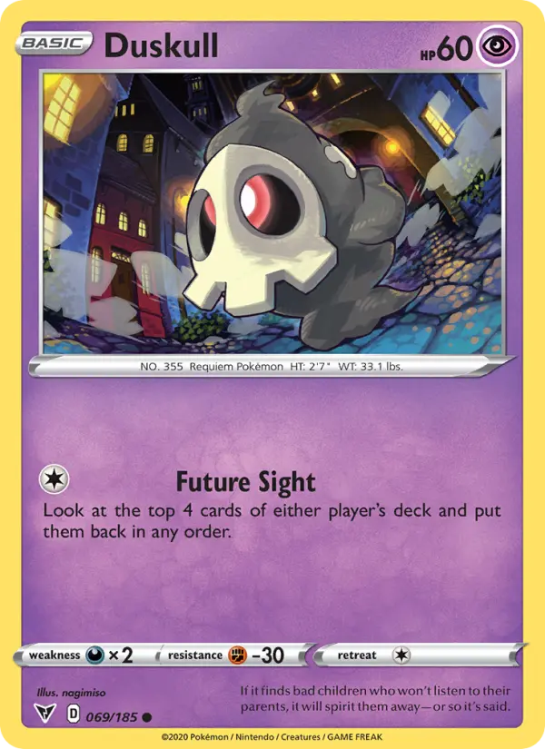 Duskull #69 — Vivid Voltage