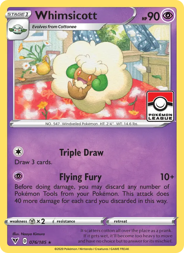 Whimsicott #76 — Vivid Voltage