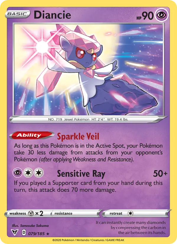 Diancie #79 — Vivid Voltage