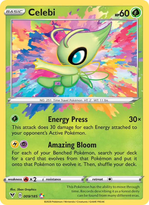 Celebi #9 — Vivid Voltage