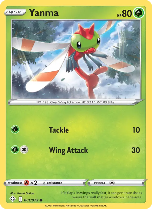Yanma #1 — Shining Fates
