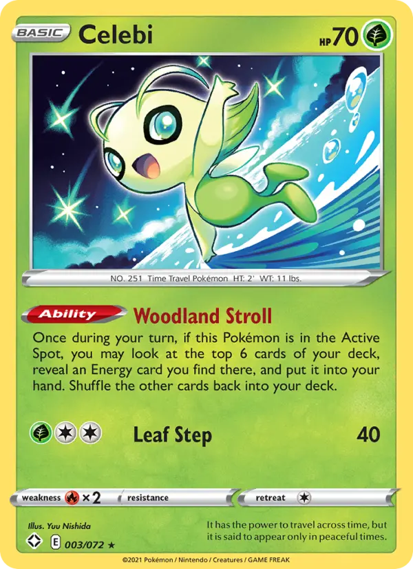 Celebi #3 — Shining Fates