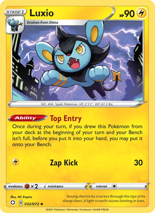 Luxio #32 — Shining Fates