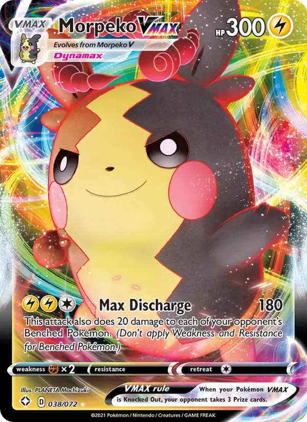 Morpeko VMAX #38 — Shining Fates