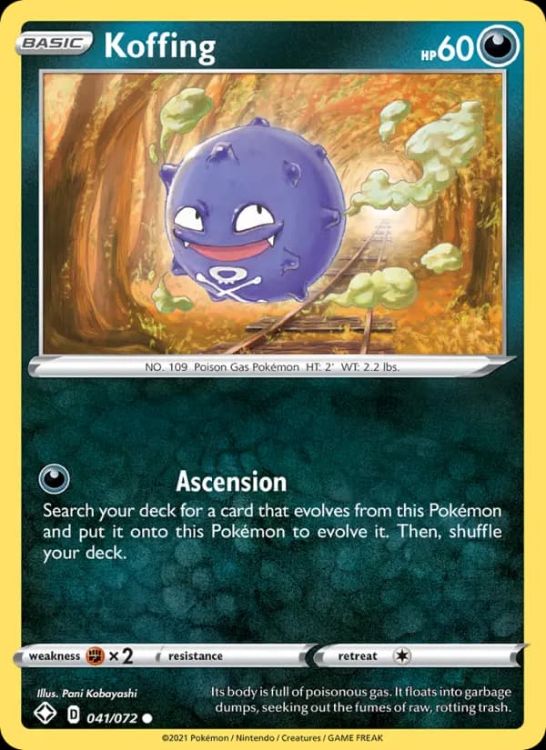 Koffing #41 — Shining Fates