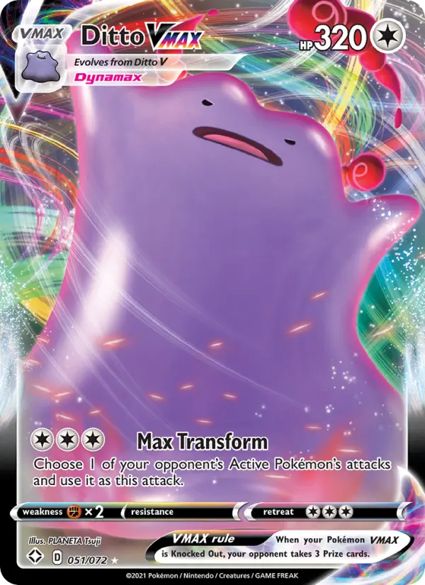 Ditto VMAX #51 — Shining Fates
