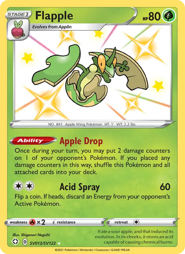 Flapple #SV013 — Shining Fates