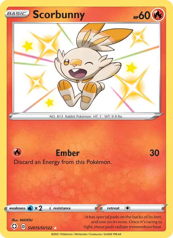 Scorbunny #SV015 — Shining Fates