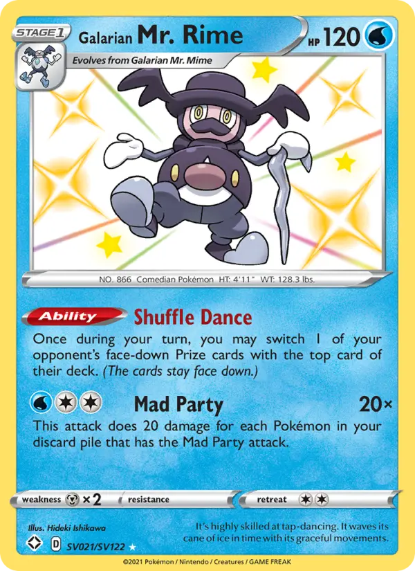 Galarian Mr. Rime #SV021 — Shining Fates