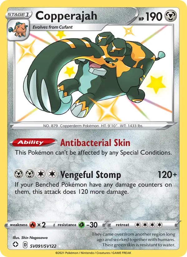 Copperajah #SV091 — Shining Fates