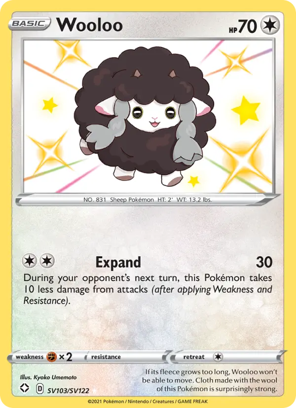 Wooloo #SV103 — Shining Fates