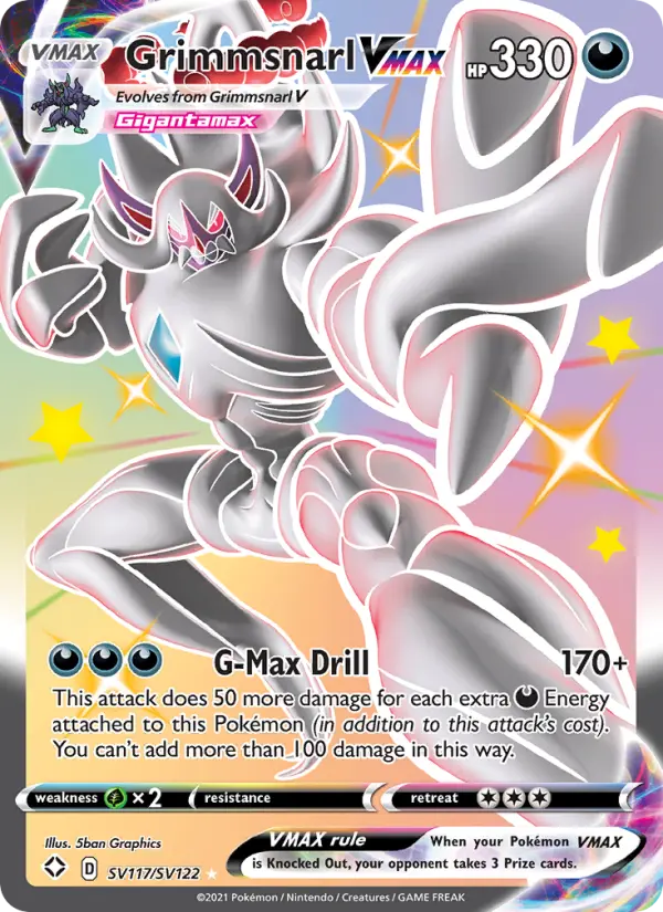 Grimmsnarl VMAX #SV117 — Shining Fates