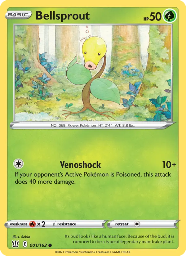 Bellsprout #1 — Battle Styles