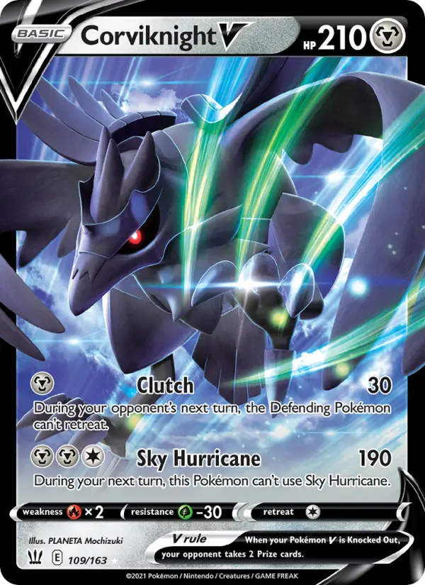 Corviknight V #109 — Battle Styles