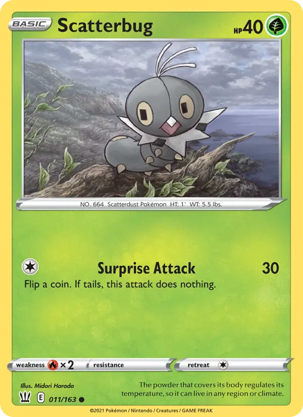 Scatterbug #11 — Battle Styles