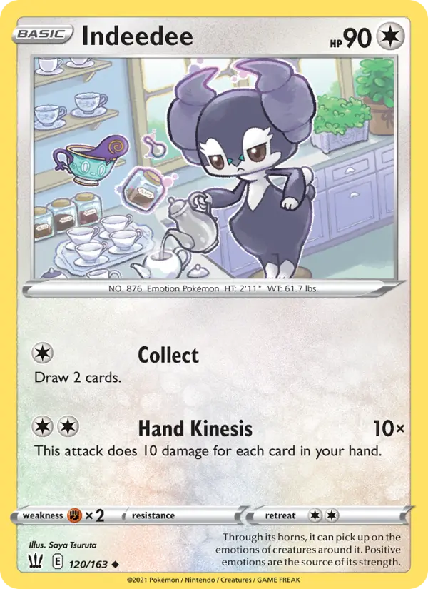 Indeedee #120 — Battle Styles