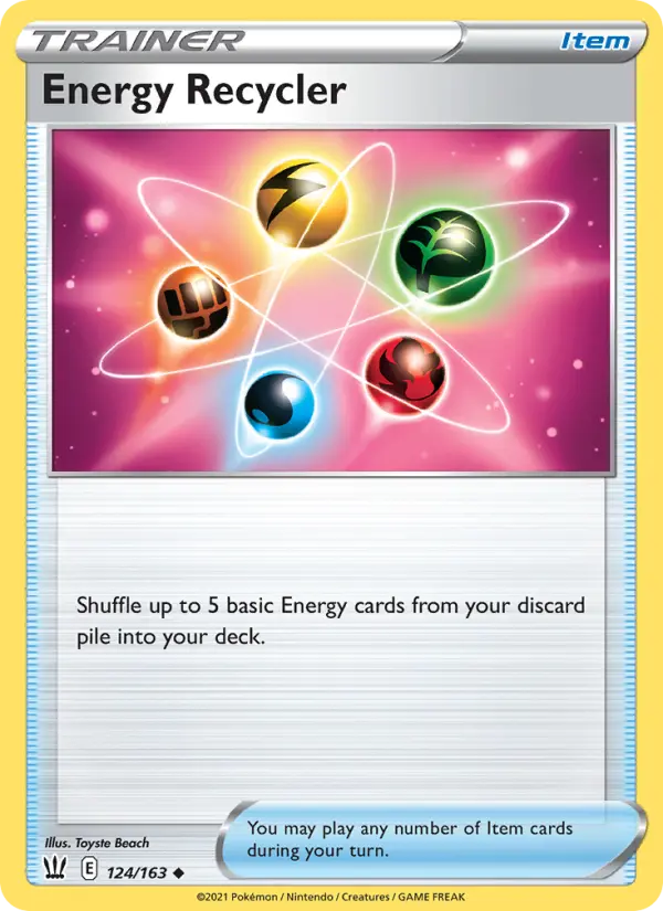Energy Recycler #124 — Battle Styles