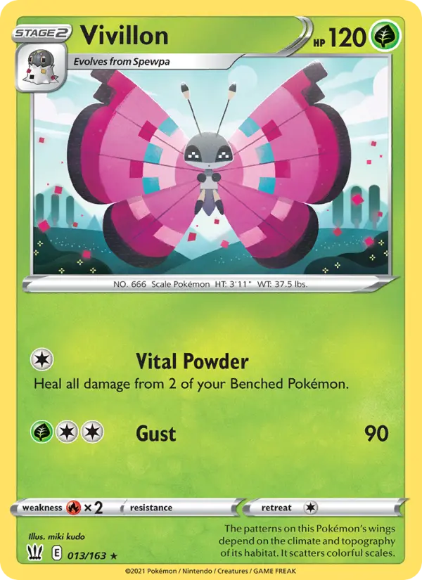 Vivillon #13 — Battle Styles