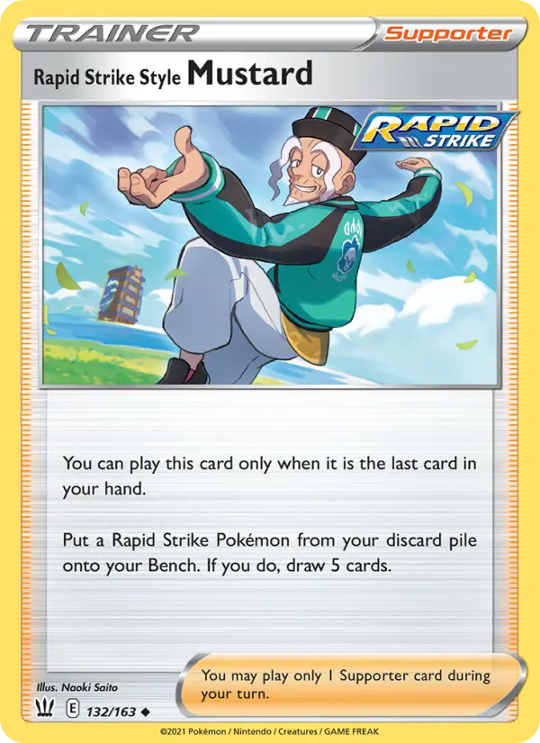 Rapid Strike Style Mustard #132 — Battle Styles