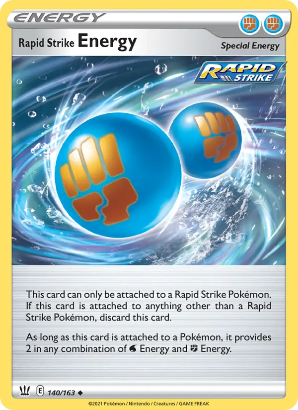Rapid Strike Energy #140 — Battle Styles