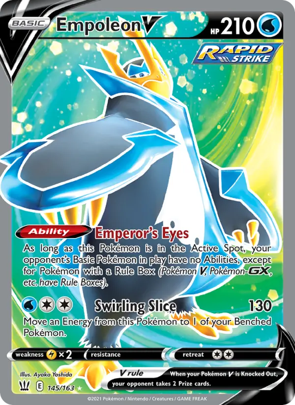 Empoleon V #145 — Battle Styles