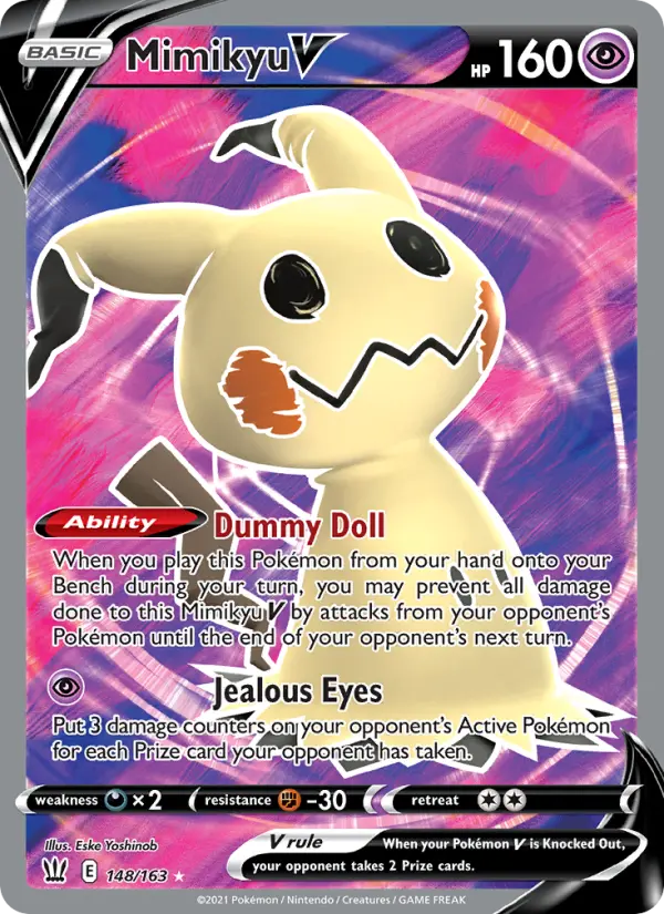 Mimikyu V #148 — Battle Styles