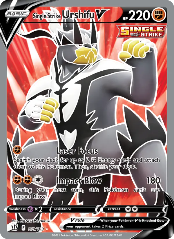 Single Strike Urshifu V #150 — Battle Styles