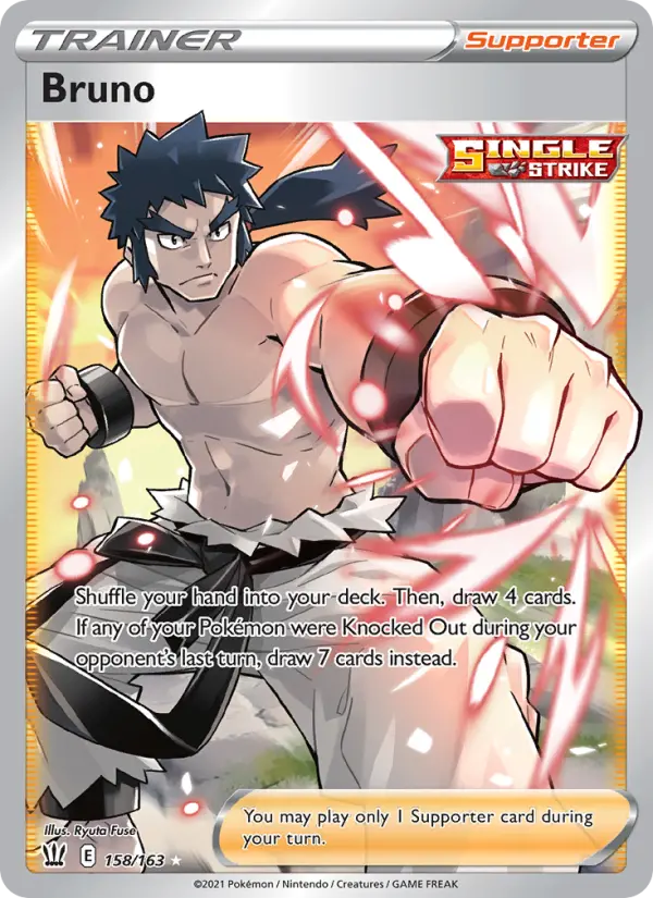 Bruno #158 — Battle Styles