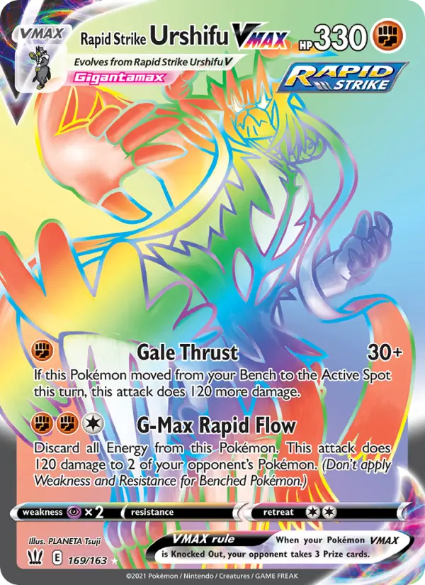 Rapid Strike Urshifu VMAX #169 — Battle Styles