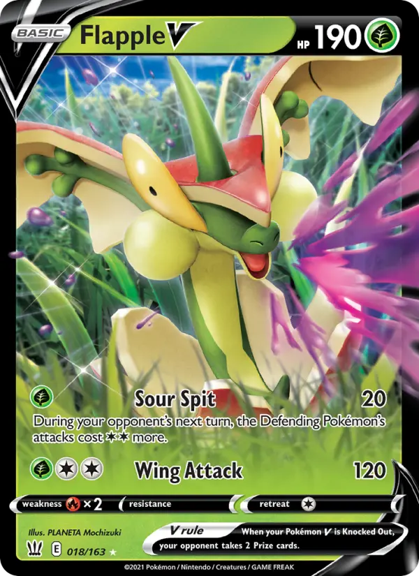 Flapple V #18 — Battle Styles