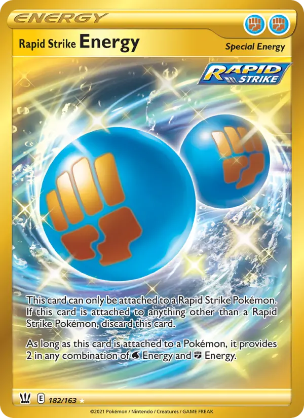 Rapid Strike Energy #182 — Battle Styles