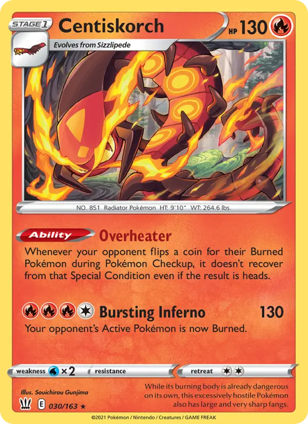 Centiskorch #30 — Battle Styles