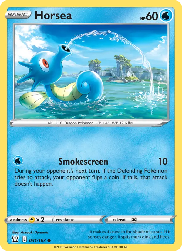 Horsea #31 — Battle Styles
