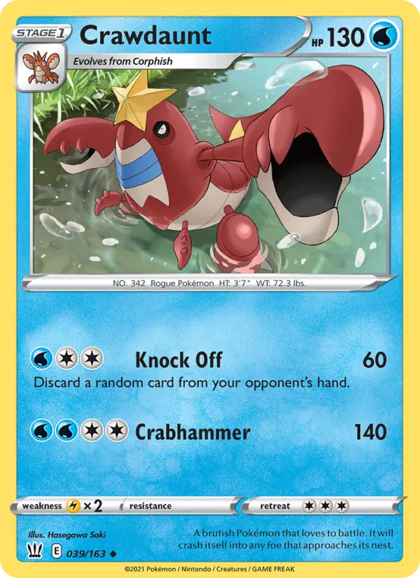 Crawdaunt #39 — Battle Styles
