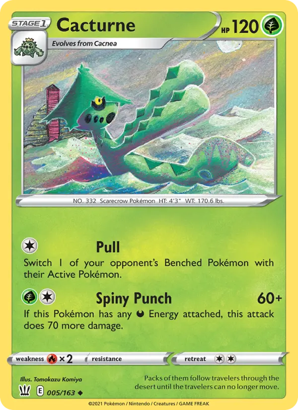 Cacturne #5 — Battle Styles