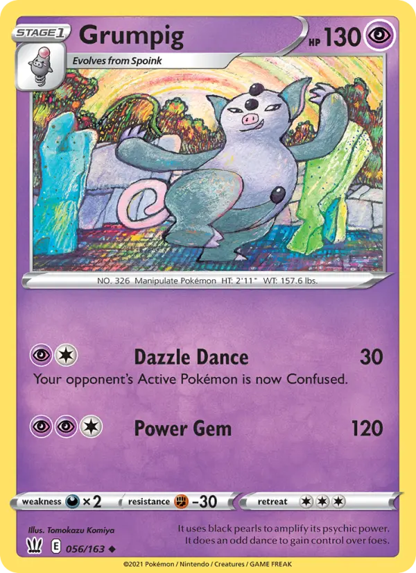 Grumpig #56 — Battle Styles