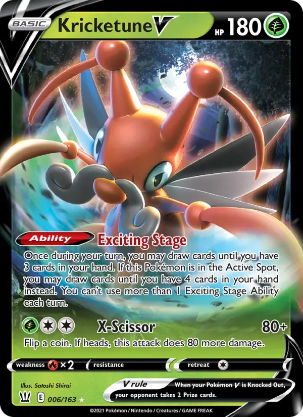 Kricketune V #6 — Battle Styles