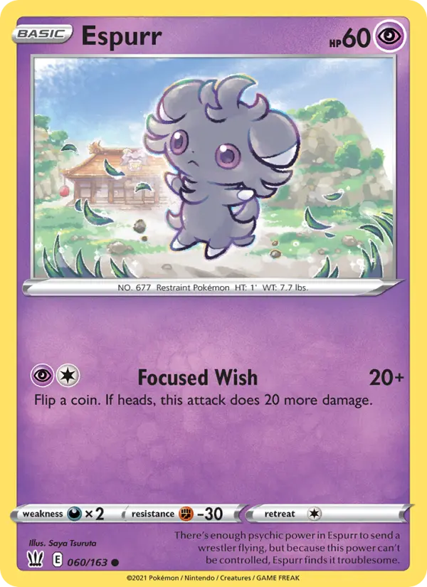 Espurr #60 — Battle Styles
