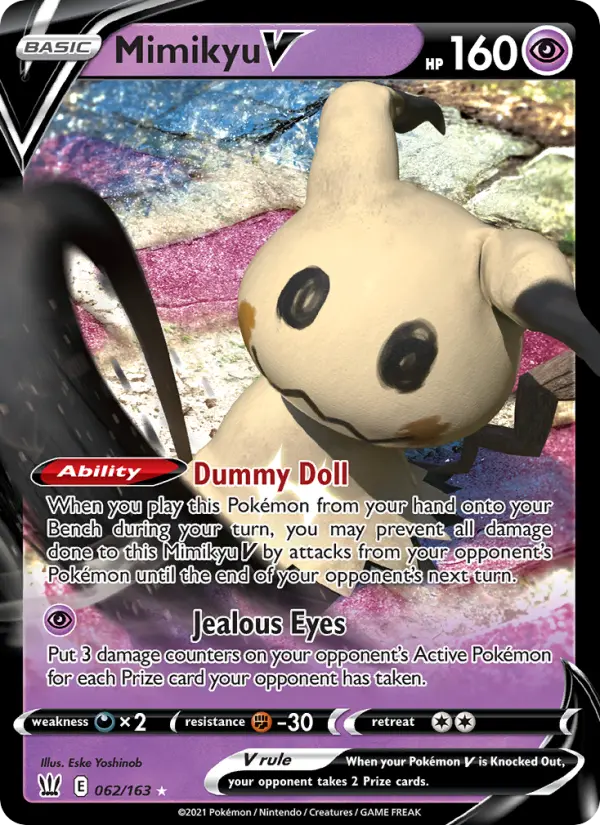 Mimikyu V #62 — Battle Styles