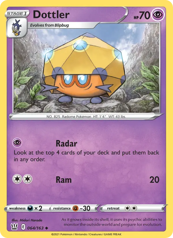 Dottler #64 — Battle Styles